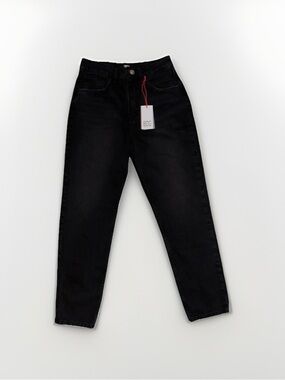 BDG Black High-Rise Straight-Leg Women's Jeans